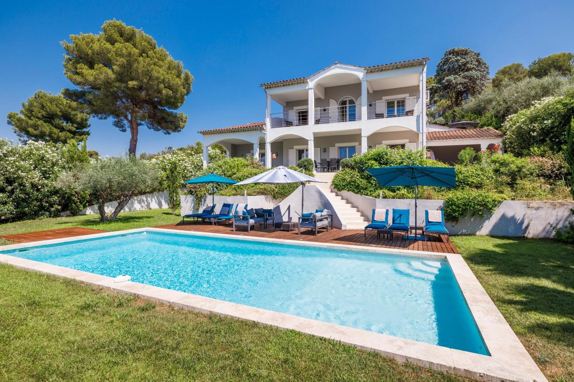 Villa Athena - Villa Dexception Vue Montagne Mougins Exterior photo